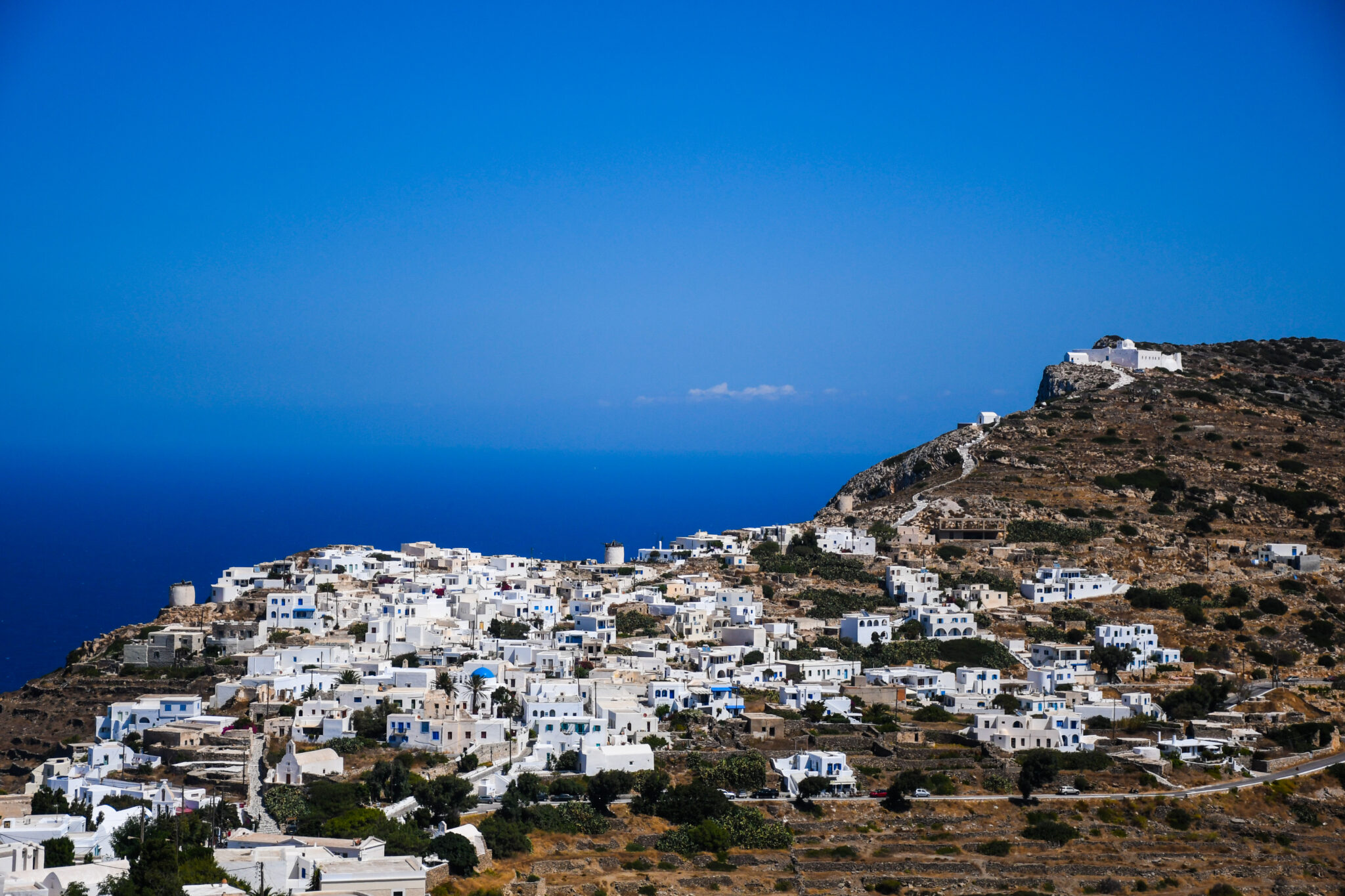 Sikinos,,Greece,-,September,7th,2019,,The,Village,Of,Kastro